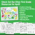 Load image into Gallery viewer, Printable First Grade April Daily Math
