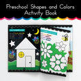 Load image into Gallery viewer, Preschool Shapes and Colors Activity Book
