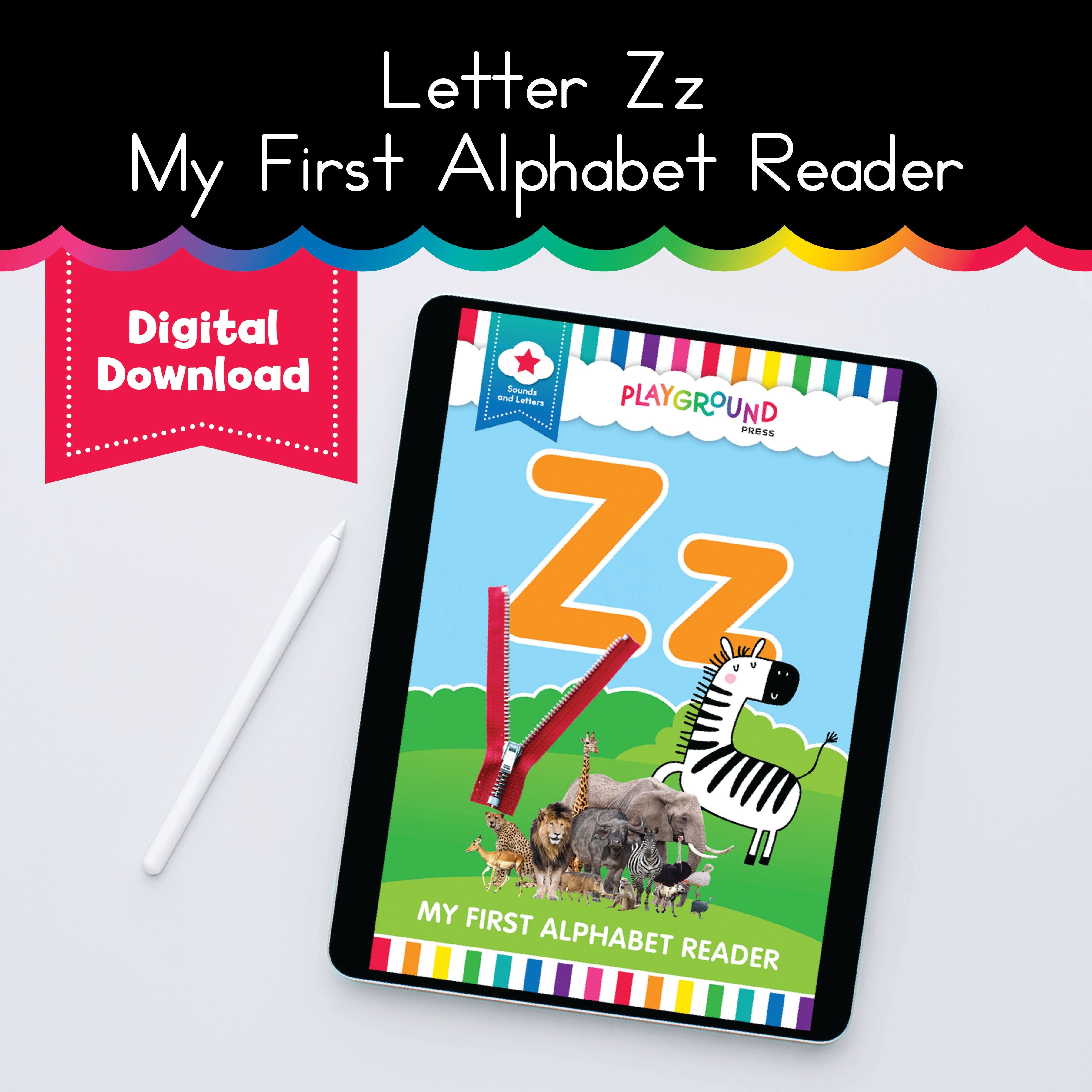 S.T.A.R. Reading: Letter Zz - My First Alphabet Reader - Playground Press