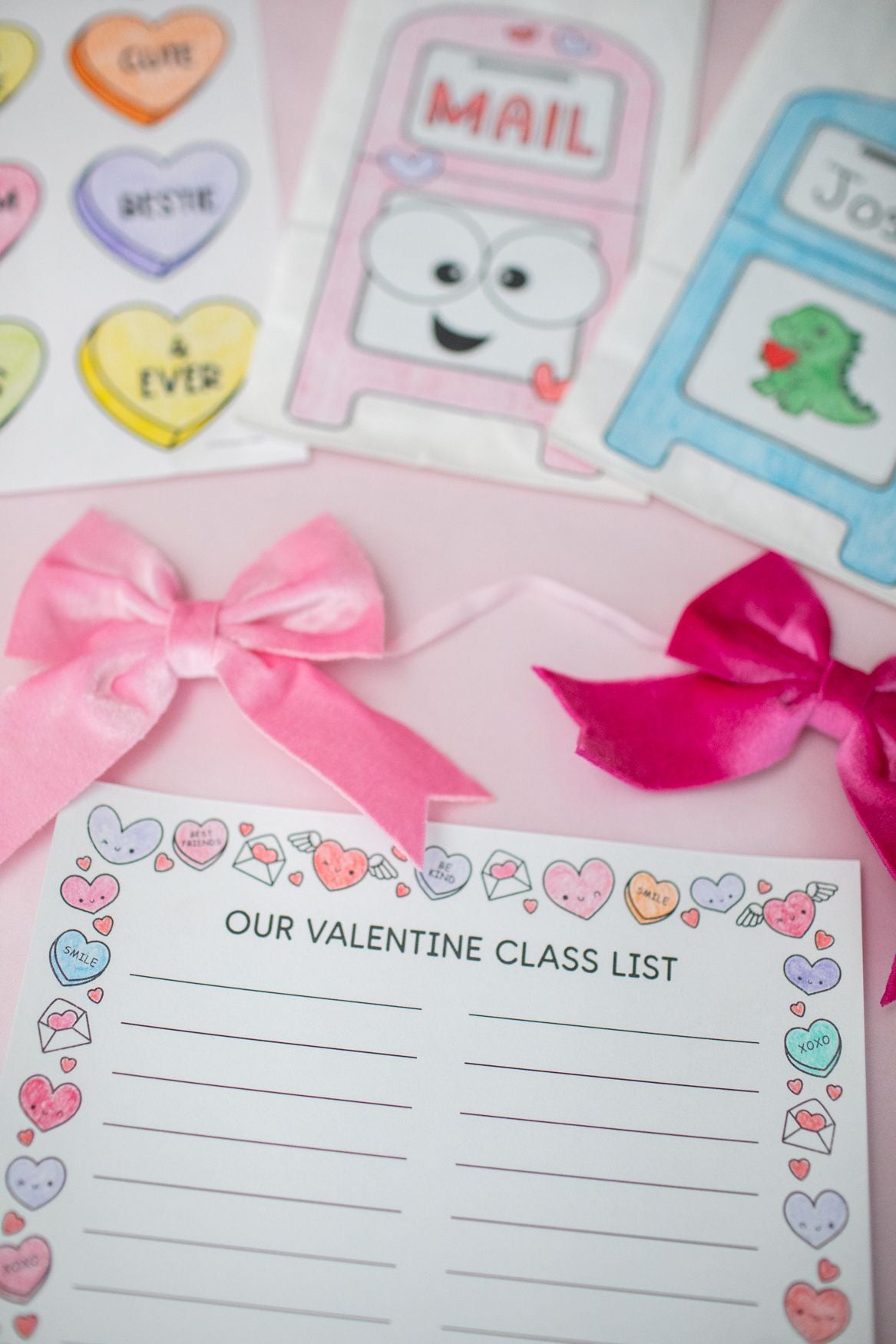 Printable February Valentine's Day Activity Pack