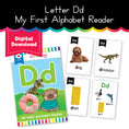 Load image into Gallery viewer, my first alphabet reader letter Dd
