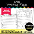 Load image into Gallery viewer, Printable April Writing Pages
