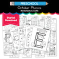 Load image into Gallery viewer, Printable Preschool October Letter of the Week
