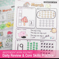 Load image into Gallery viewer, Printable Kindergarten March Daily Morning Work
