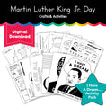 Load image into Gallery viewer, Printable January Martin Luther King Day Activities
